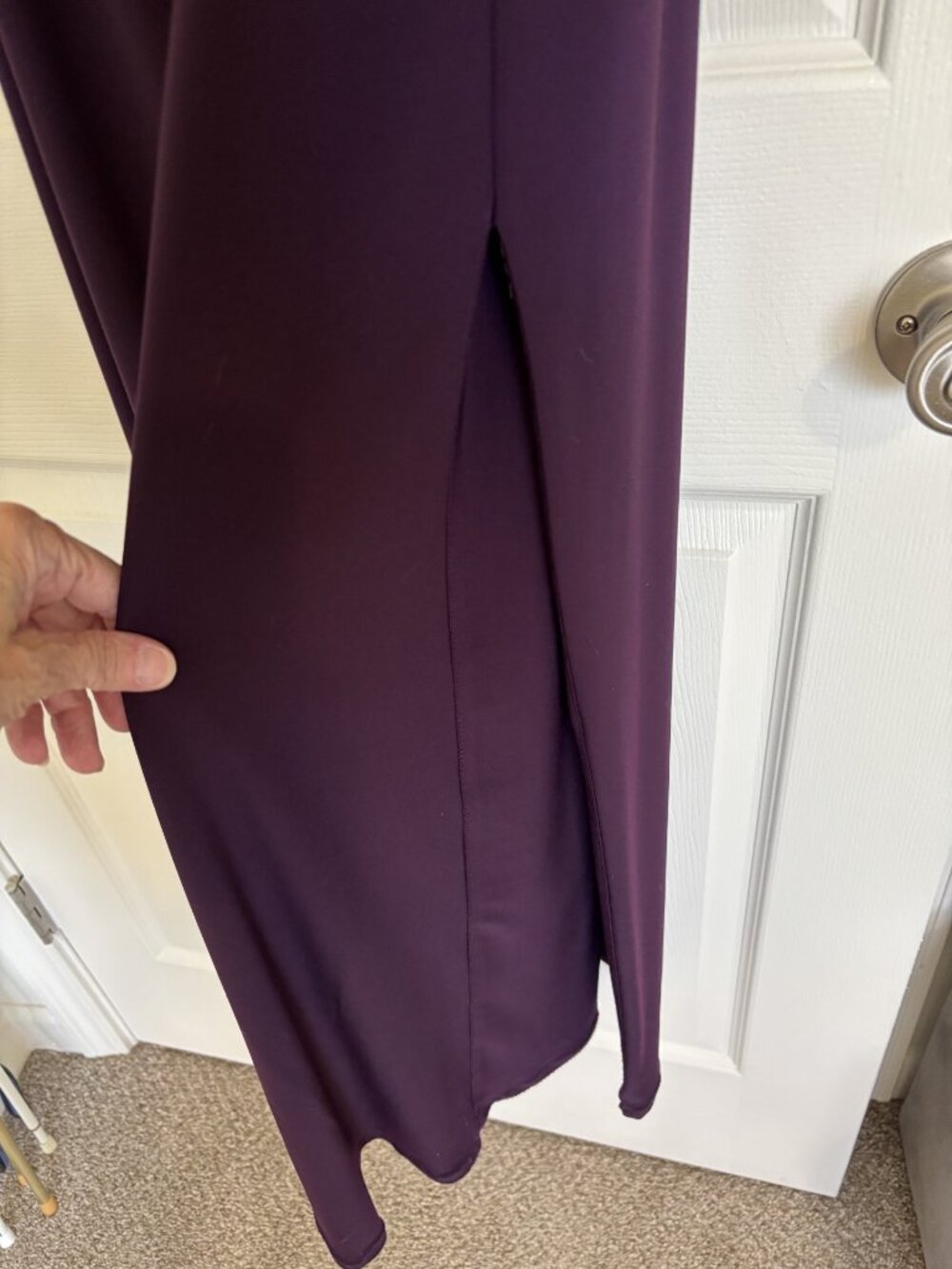 Plum Ralph Lauren gown Size 8 - Picture 5 of 7